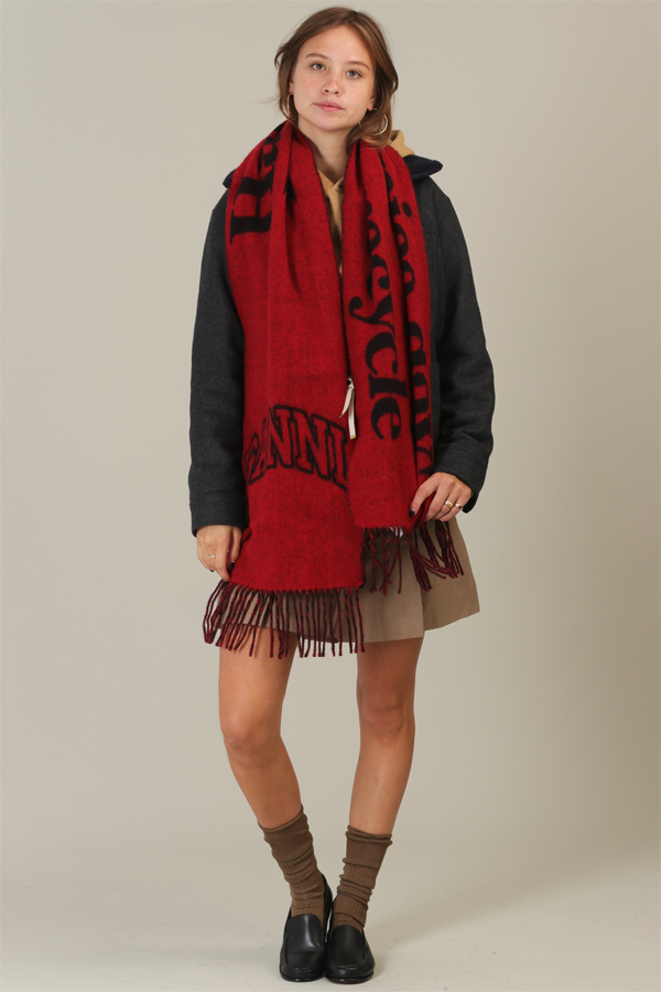 Ganni <span> Please Scarf