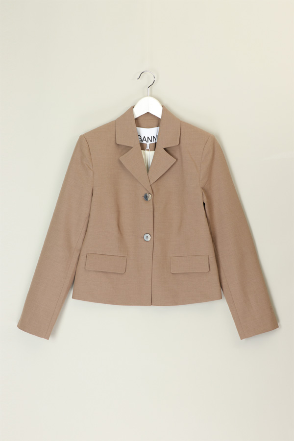 Ganni <span> Fitted Blazer