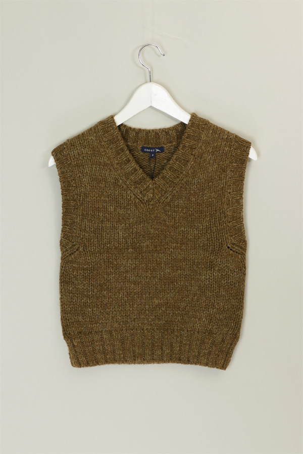 Soeur <span> Wade Sleeveless Sweater
